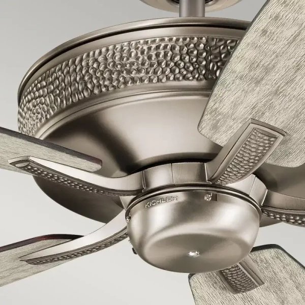 Wentylator sufitowy z pilotem Monarch pewter KLF-MONARCH2-52-BAP do salonu