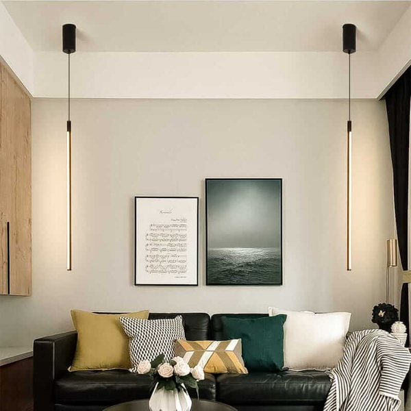 Sypialniana lampa wisząca Linea ABR-AVOLA-10W Abruzzo LED 10W 3000K czarny
