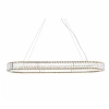 Wisząca lampa glamour ADONIS złota ST-8877P-100 1xLED 15W 3000K owalna