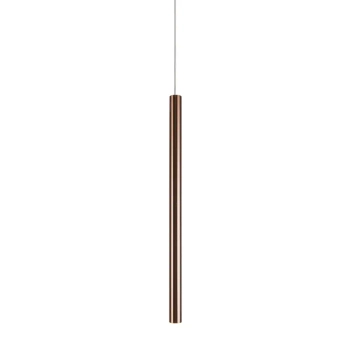 Lampa wisząca METALIC P0670 złota tuba LED 1W 3000K 150cm
