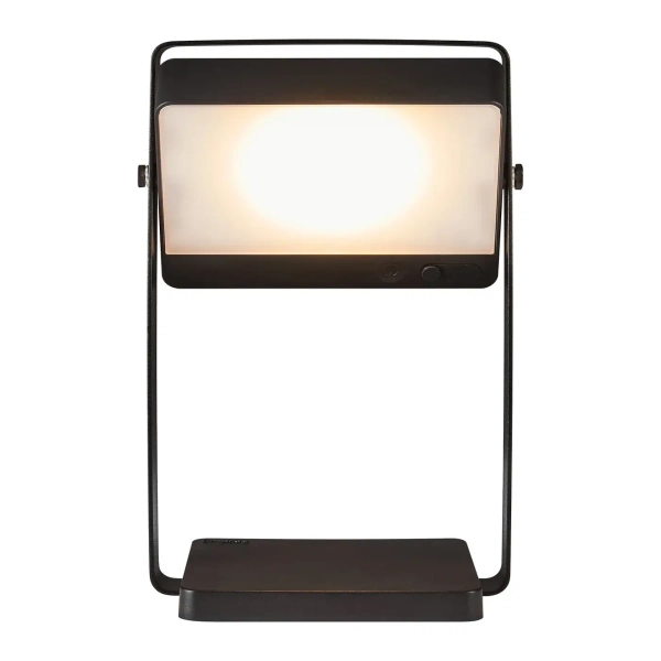 Lampa solarna do ogrodu Saulio 2418035003 LED 3,5W 3000K IP44 czarna