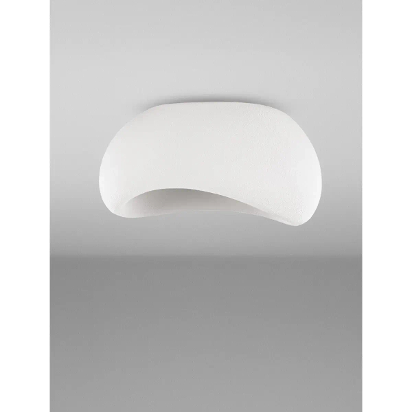 Sufitowa lampa kopuła PALINZA biała LE45327 1xE27 do sypialni