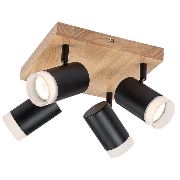 Sufitowa lampa Toras 73124 Rabalux tuby regulowane metalowe czarne