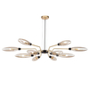 Modernistyczna LAMPA wisząca VENTURA MOD012CL-12G Maytoni metalowa OPRAWA zwis złoty
