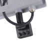 Regulowana LAMPA ogrodowa KROMA 03705 Ideus zewnętrzna OPRAWA outdoor LED 20W 6500K naświetlacz IP65 szary