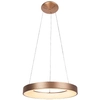 LAMPA wisząca CARMELLA 5055 Rabalux metalowa OPRAWA zwis LED 80W 4000K pierścień ring okrągły złoty