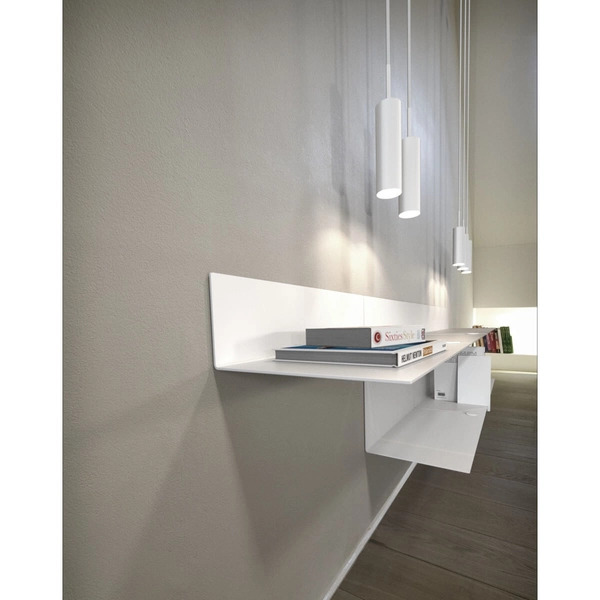 Pojedyncza zwisająca lampa Mib 71679901 DFTP industrialna biała