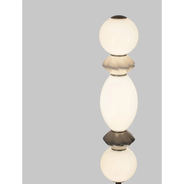 Stojąca lampa do salonu MONRETA LE45237 LED 16W 3000K ceramiczna biała