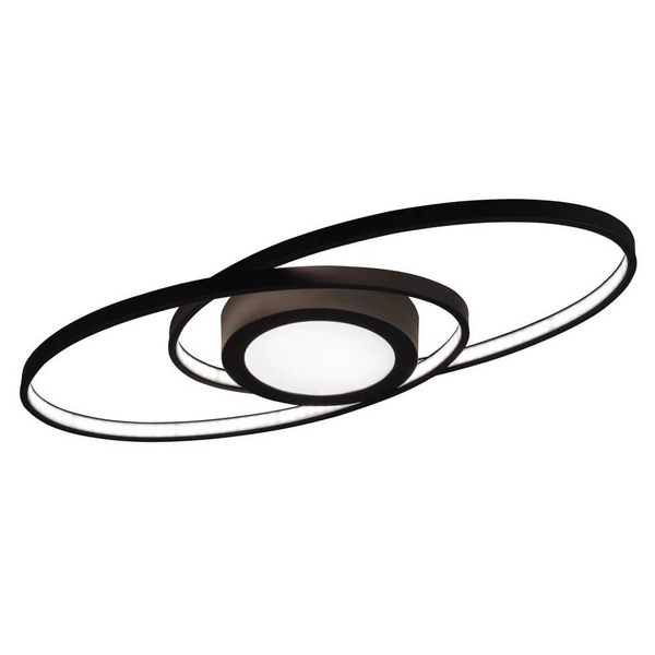 Plafoniera Galaxy R62991142 pierścienie LED 27W 3000K antracyt