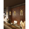 Szklana lampa wisząca tuba SIGNATURE P0602 Maxlight LED 8W 3000K mosiądz przezroczysty