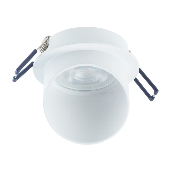 Punktowa lampa z klipsem Solta 10492 Nowodvorski podtynkowa tuba biała