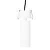 Lampa wpustowa tubka HALO H0124 Maxlight LED 7W 3000K sypialniana biały czarny