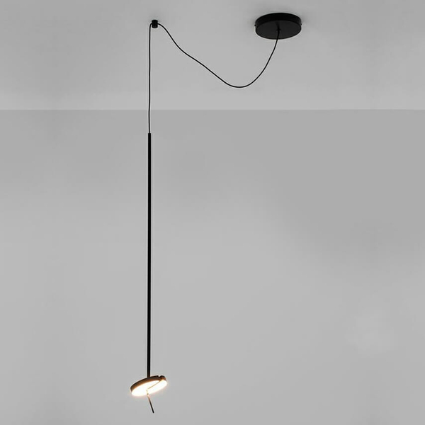 Ledowa lampa wisząca Bobbie MSE1501100149 Moosee LED 8W 3000K regulowana czarna