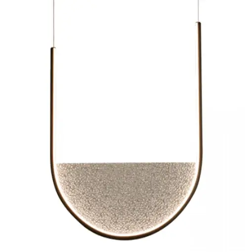 Jadalniana lampa wisząca 23164 LED 28W 3000K czarna szara