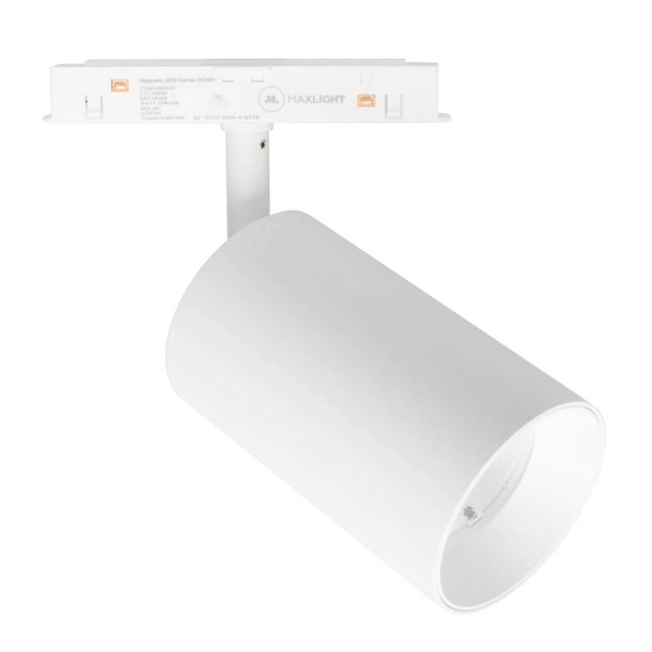 Magnetyczny reflektor Magnetic M0032N Maxlight LED 20W 3000K do jadalni tuba biały