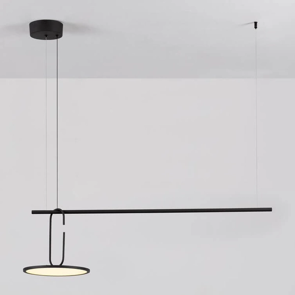 Zwisająca lampa sypialniana ACACHI LE44523 LED 22W 3000K czarna