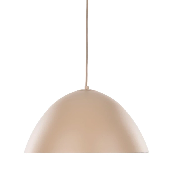 Klasyczna lampa wisząca Faro 10657 do salonu metalowy beżowy