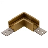 Łącznik narożny do szyn magnetycznych SIGMA TRACK CORNER A AZ7061 złoty