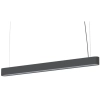 Lampa wisząca Soft 7535 listwa metalowa belka grafitowa