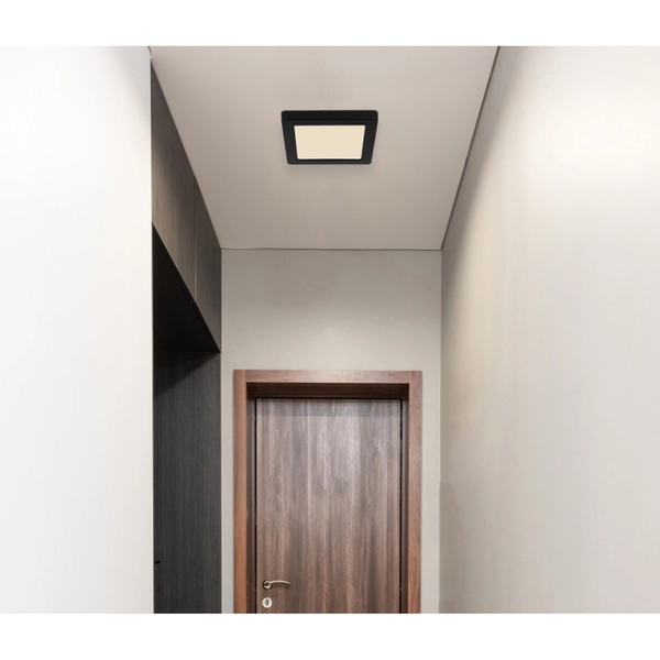 Lampa sufitowa Lasse 12380-12B do salonu LED 12W czarna