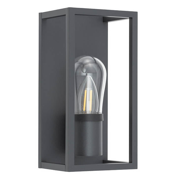Kinkiet ogrodowy Margot 10504 IP54 prostokątny metalowy grafitowy