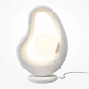 Nocna lampa do sypialni Opus MOD380TL-01W kula biała