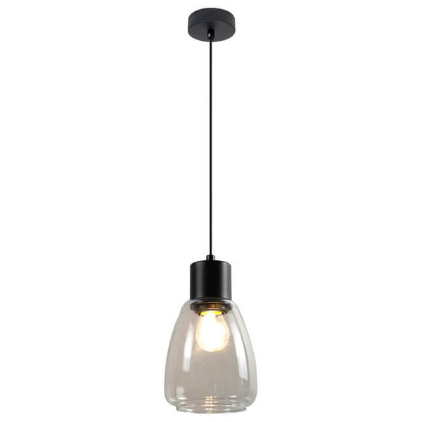 Lampa wisząca kuchenna Moldo 31-35066 Candellux zwis do biura czarna