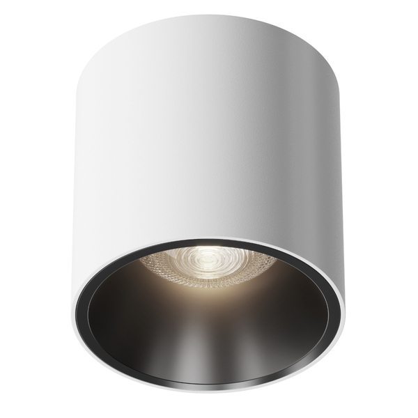 Oczko sufitowe natynkowe Alfa C064CL-L12W4K-D LED 12W 4000K punktowe białe