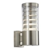 Ścienna lampa na taras TANGO 13921 metalowa IP44 srebrna