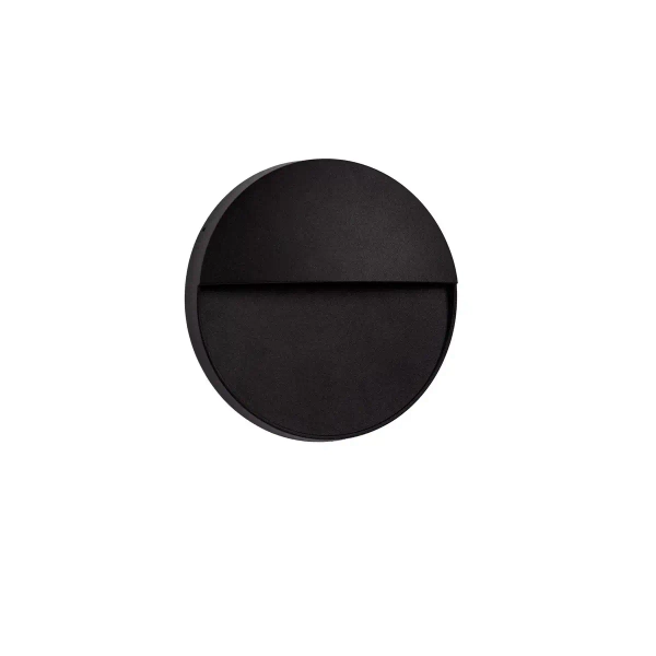 Metalowy kinkiet ścienny do ogrodu FRAVONO LE75293 LED 5W 3000K IP54 czarny
