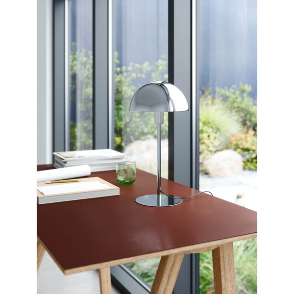 Sypialniana lampka stołowa grzybek Ellen 2213755033 chrom biały