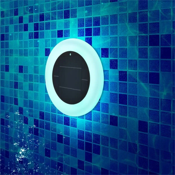 Solarna lampa basenowa PAPAYA 3094 LED 7W 2700k IP68 czarna biała