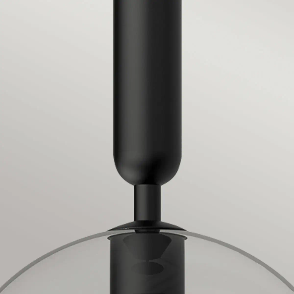 Loftowa lampa wisząca Jude ALM-JUDE-P-MB-CL szklana czarna