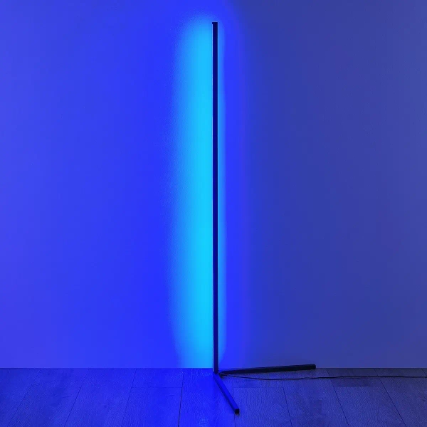 Stojąca lampa podłogowa Level R45721102 RL Light LED 10W RGB czarna