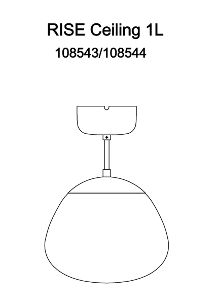 Lampa wisząca nad wyspę Rise 108543 Markslojd loft czarna biała