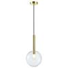 Kulista lampa wisząca NIKO GOLD ML0328  do jadalni kula złota