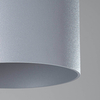 Lampa spot sufitowa do jadalni Mika SL.1282 tuba krążek szara