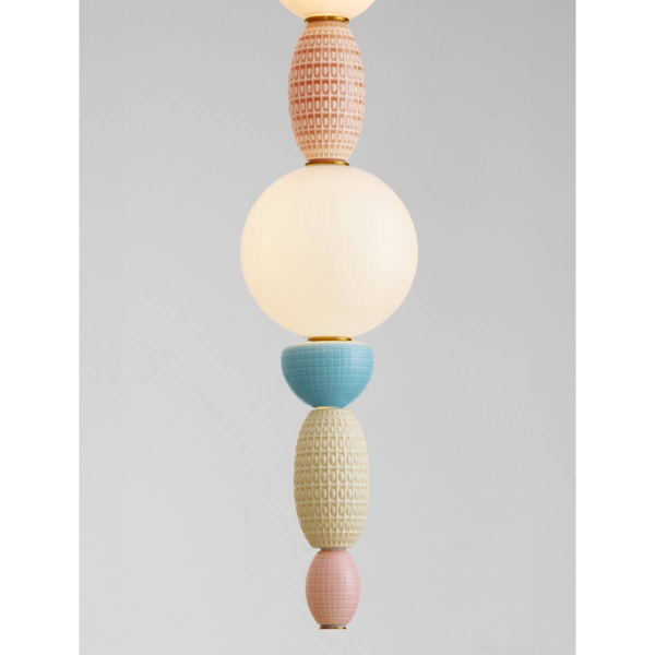 Lampa zwisająca do kuchni JOAQUIN LE44547 LED 23W 3000K balls multikolor