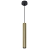 Wisząca lampa podłużna Lungomare 326140 nad stół tuba złota czarna