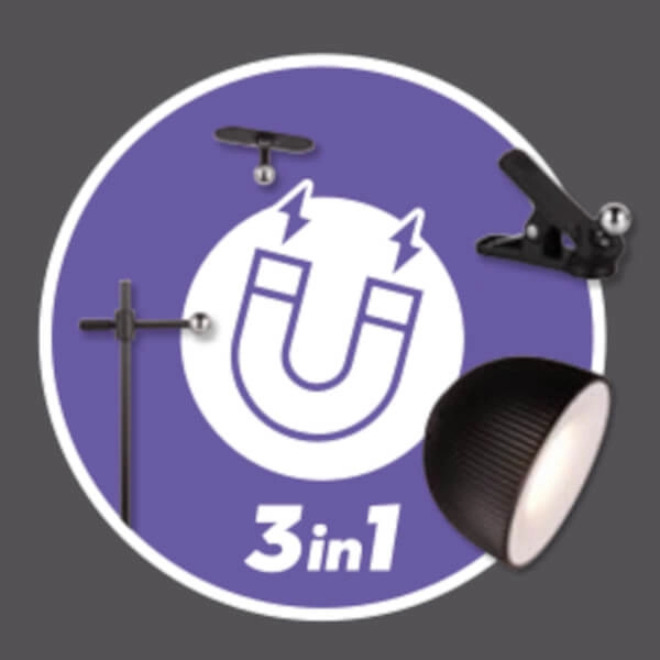 Regulowana lampka na biurko Maxima R57791102 LED 3W 3000K czarny