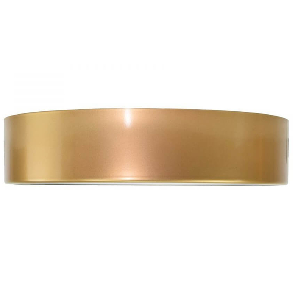 Sufitowa lampa okrągła 137623691873 złoty plafon do jadalni
