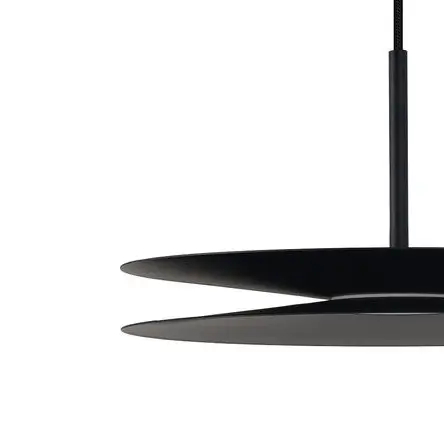 Metalowa lampa wisząca DISC AZ6578 LED 12W 3000K talerz nad stół czarny