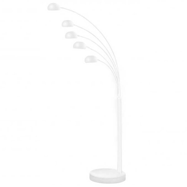 Podłogowa lampa do salonu PALP AZ2622 Azzardo wielopunktowa biały