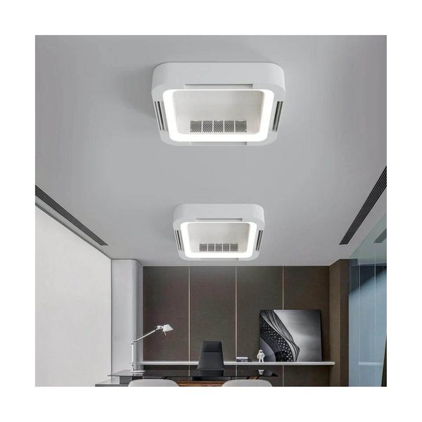 Lampa sufitowa z wentylatorem Fanlight 5900168832329 Moosee ściemnialna biała