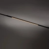 Liniowa lampa szynowa 1-obwodowa 11717 LED 6W 3000K czarna