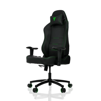 Nowoczesny fotel gamingowy P-line z regulacją czarny zielony