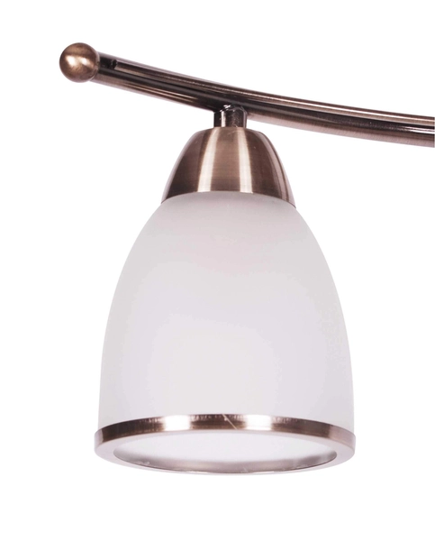 Klasyczna lampa sufitowa Samira K-JSL-8090/2 AB patyna biała