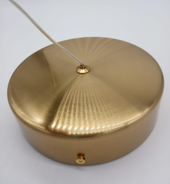 Podwieszana lampa glamour Arctic SMP0099 gold Step LED 104W 3000K kryształ złota