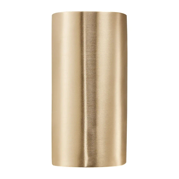 Elewacyjna lampa ścienna tuba CANTO 49721035 IP44 mosiądz