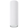 Sufitowa lampa podłużna KARBON SL.1531 ryflowana tubka biała